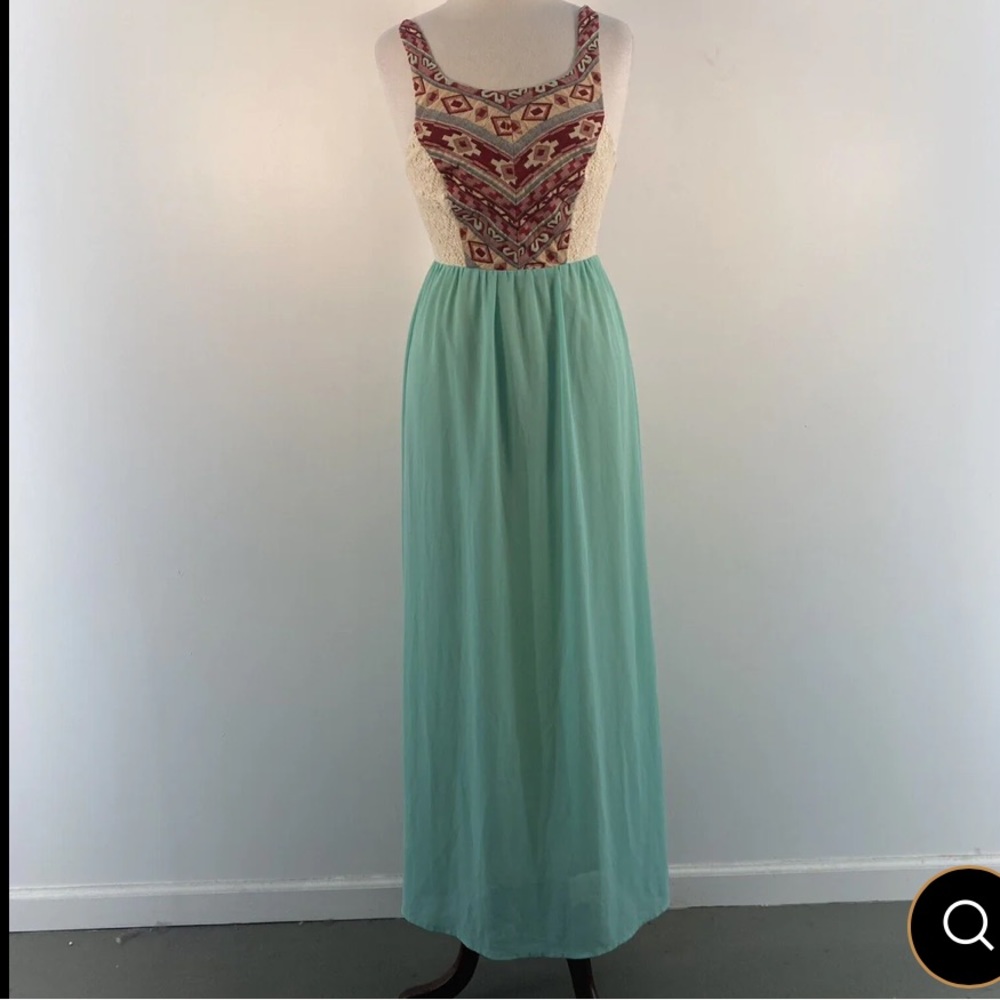 Flying Tomato Aztec Maxi Dress
